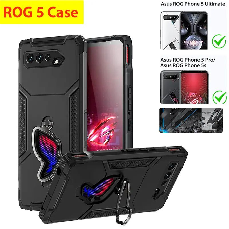 Pc Gaming Rog - حافظة هاتف ROG 5 مقاومة للصدمات