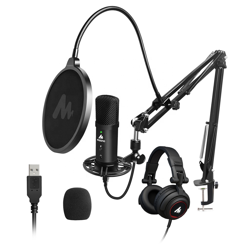 Gaming Microphone - ميكروفون استوديو USB من MAONO مع