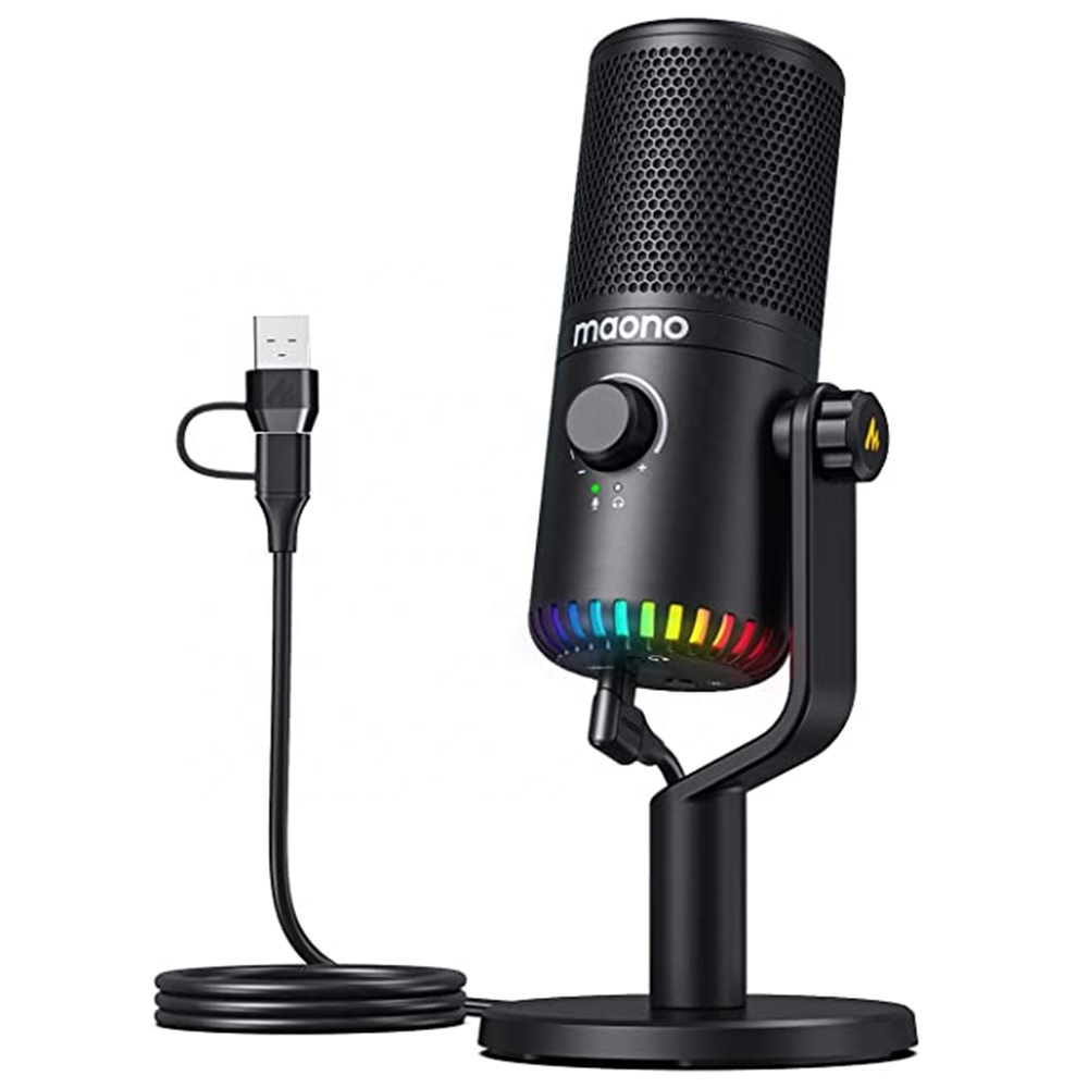 مايكروفون ألعاب MAONO قابل للب - مراجعة Gaming Microphone وسعره
