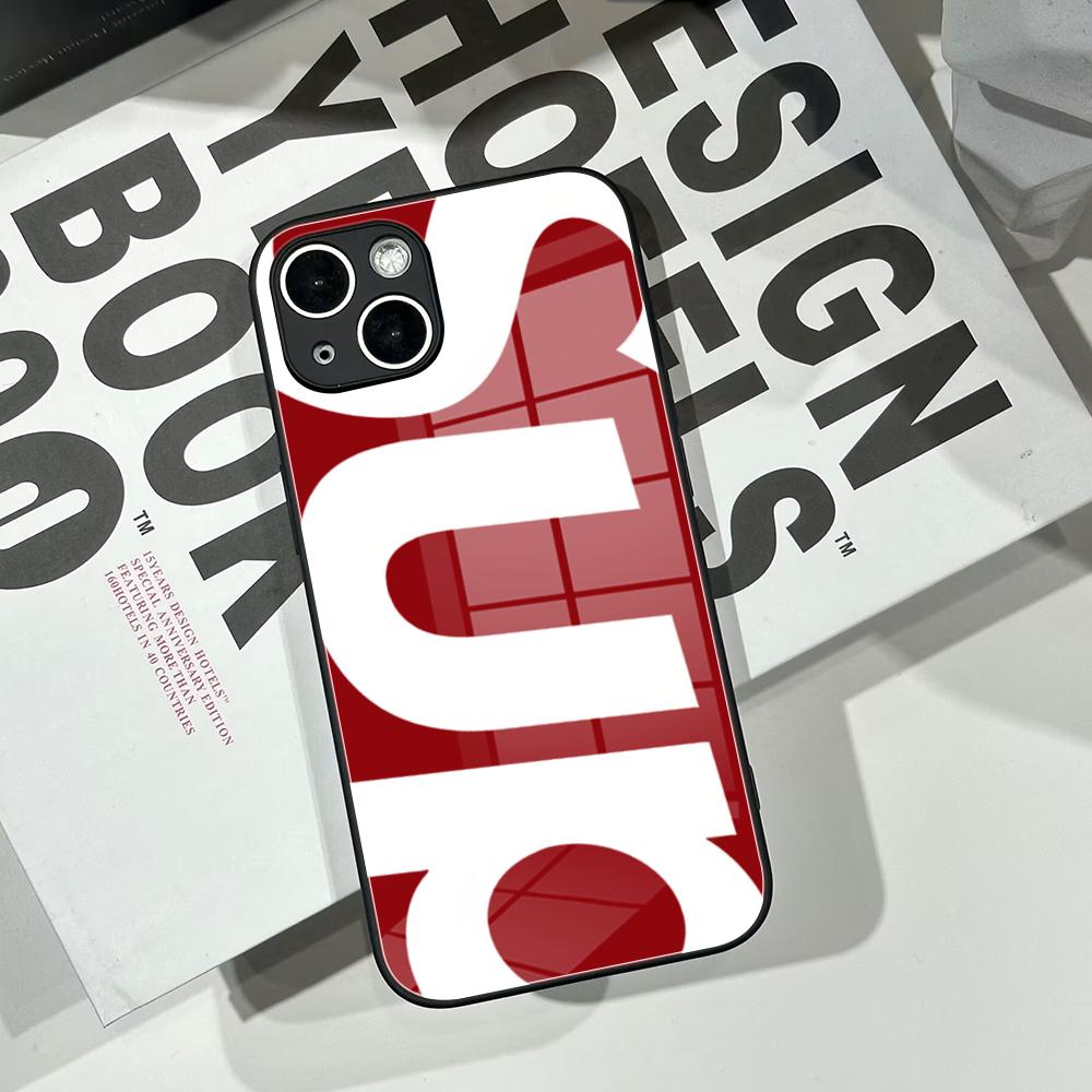 غطاء هاتف بتصميم حروف بسيط من  - مراجعة Pc Case Tempered Glass وسعره