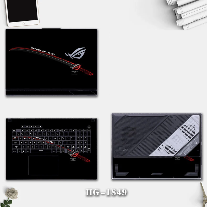 ملصقات عصرية مطلية للكمبيوتر ا - مراجعة Pc Gaming Rog وسعره