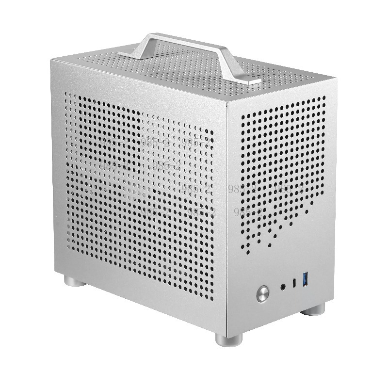 هيكل كمبيوتر صغير الحجم مع مقب - مراجعة Pc Gaming Case وسعره