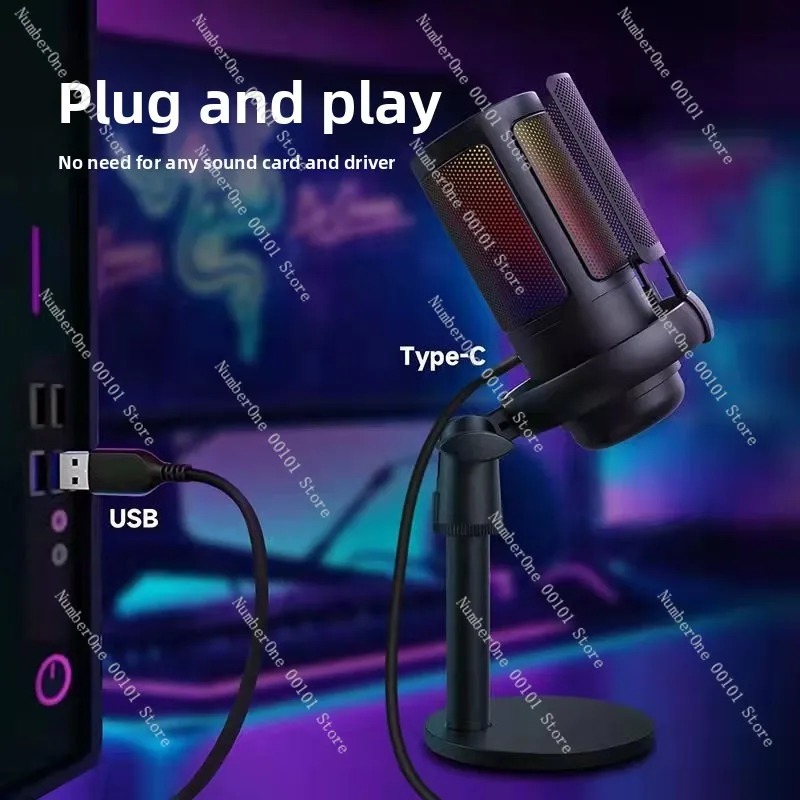 ميكروفون مكثف USB كارديويد للأ - مراجعة Pc Gaming Live Streaming وسعره