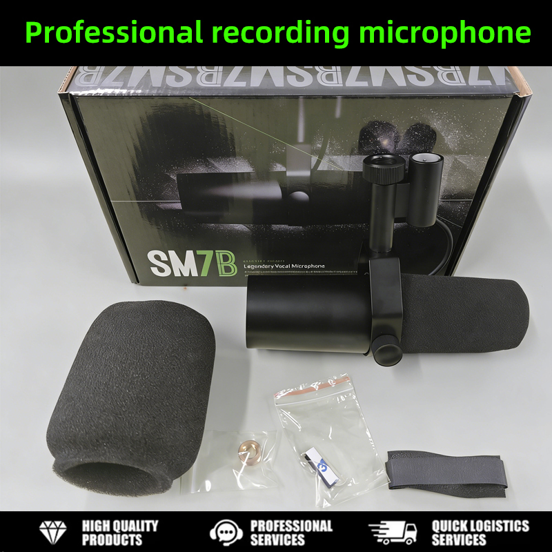 ميكروفون ديناميكي للصوت SM7B - - مراجعة Gaming Microphone وسعره