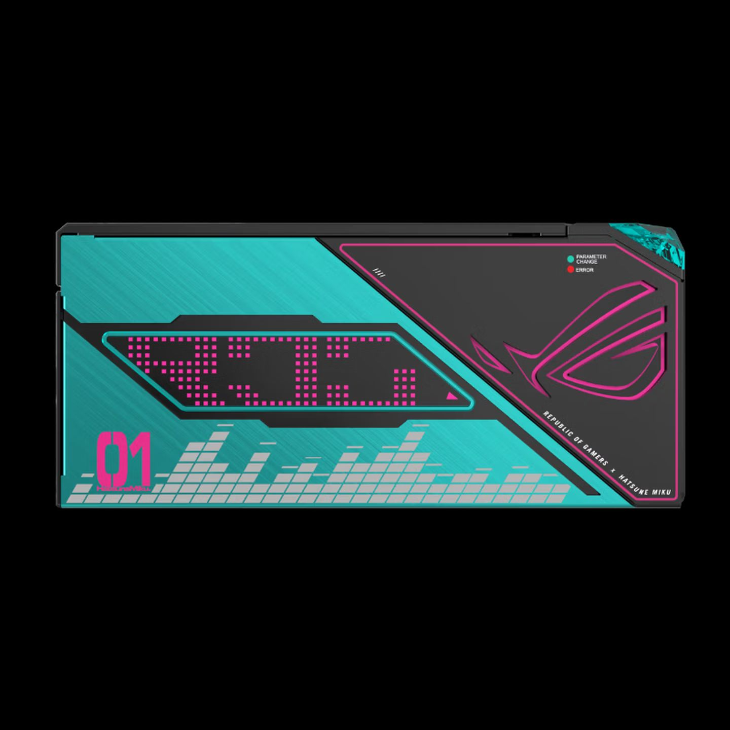 مزود طاقة ROG ROJI MIKU 1200W  - مراجعة Pc Gaming Rog وسعره
