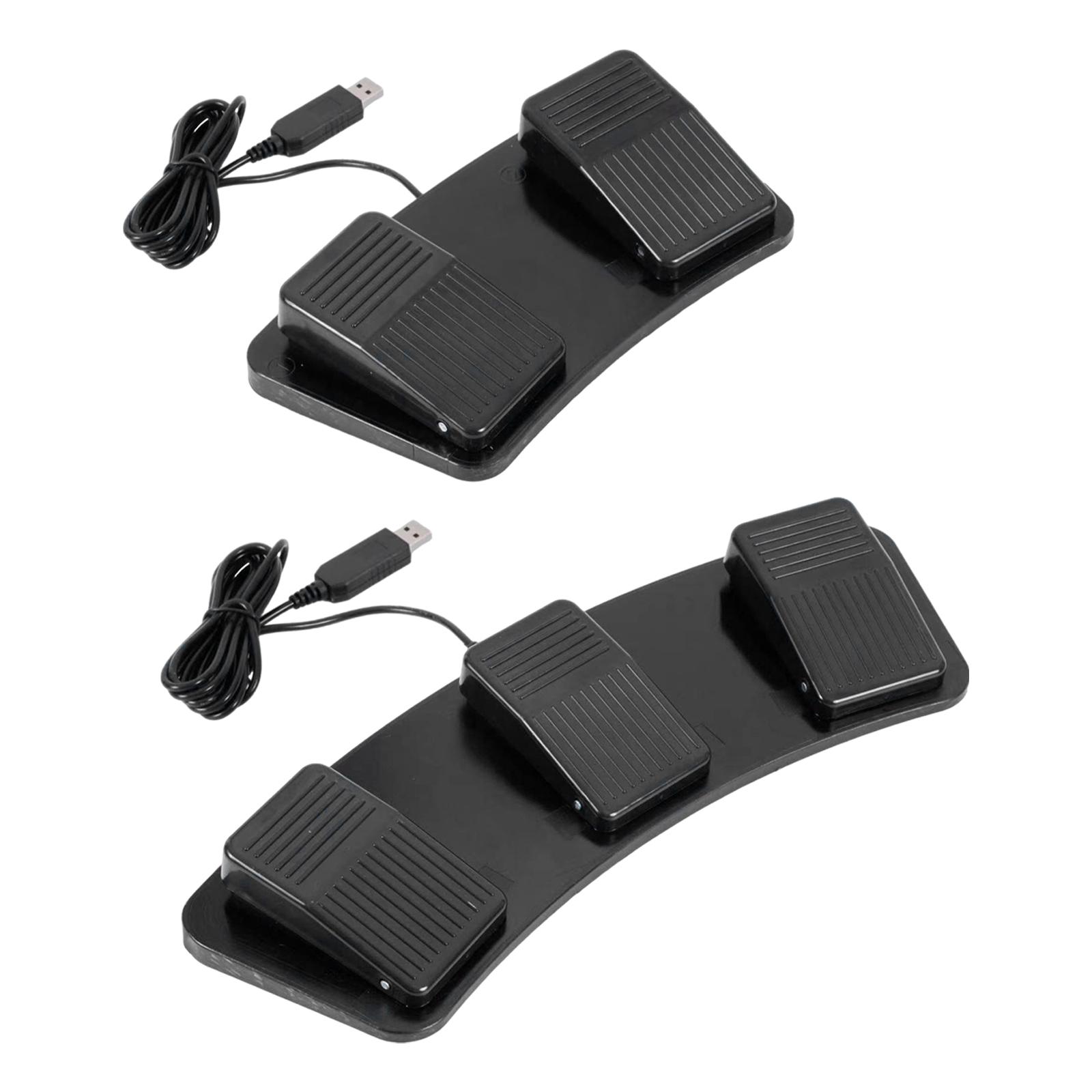 مفتاح دواسة قدم USB للتحكم الم - مراجعة Usb Foot Pedal Gaming وسعره