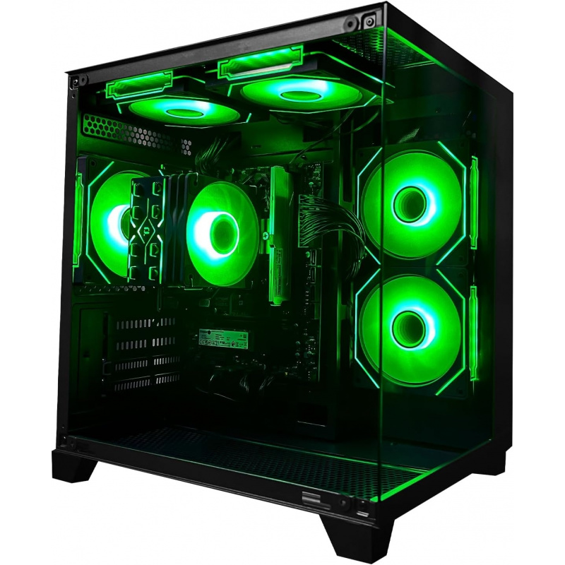 كمبيوتر ألعاب مكتبي مع معالج R - مراجعة Pc Gaming Prebuilt وسعره