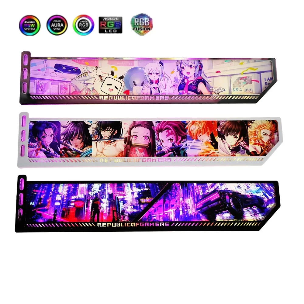 حامل بطاقة الرسومات ARGB، حامل - مراجعة Pc Gaming Anime وسعره