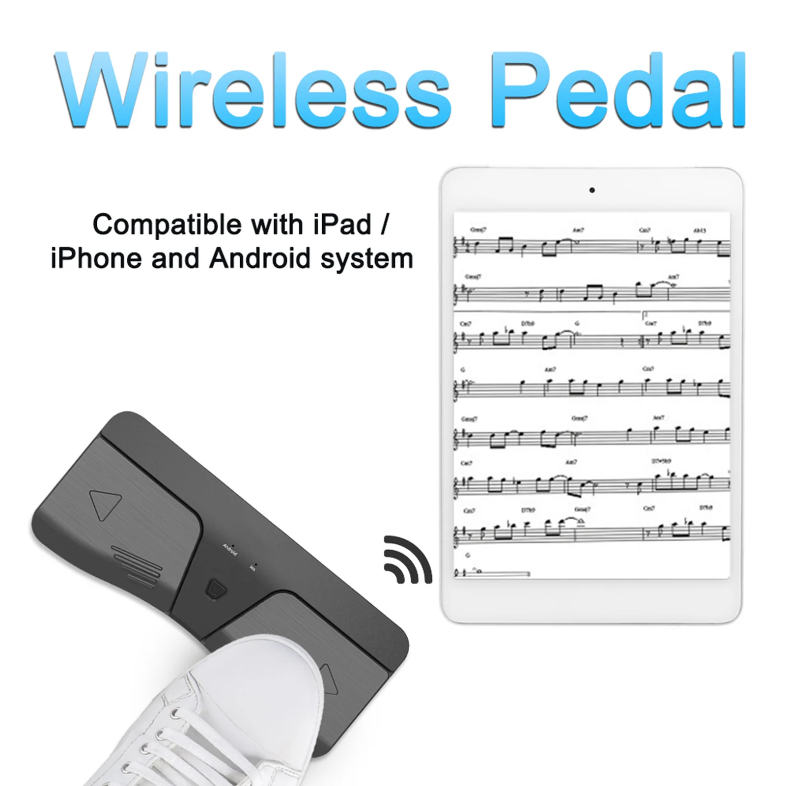 دواسة ترنر إلكترونية لاسلكية ، - مراجعة Usb Foot Pedal Gaming وسعره