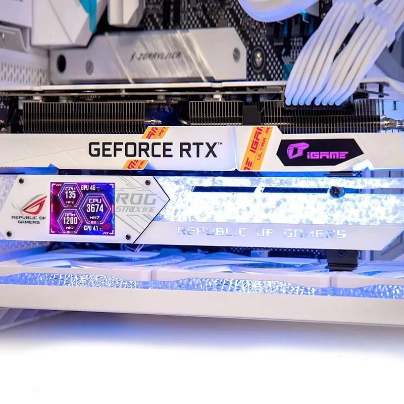 DIY 2.2 بوصة شاشة الكريستال ال - مراجعة Pc Gaming Rog وسعره