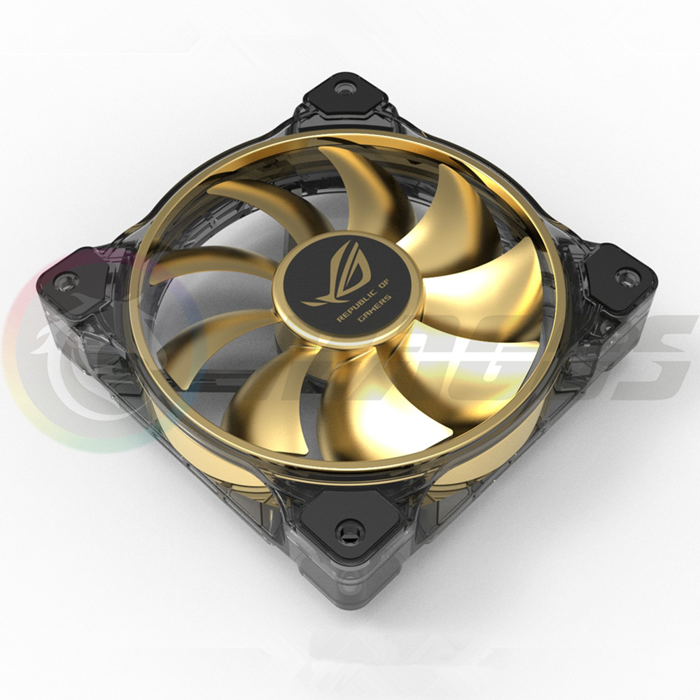 ملصق شعار مروحة خزانة ألعاب ال - مراجعة Pc Gaming Rog وسعره