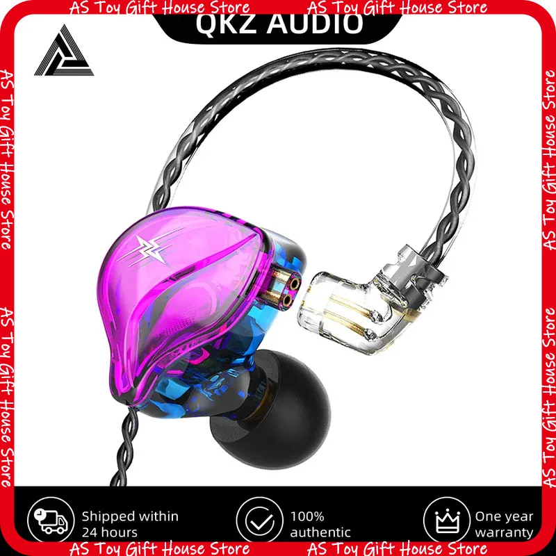 سماعات أذن سلكية QKZ ZXT عالية - مراجعة Gaming Microphone وسعره