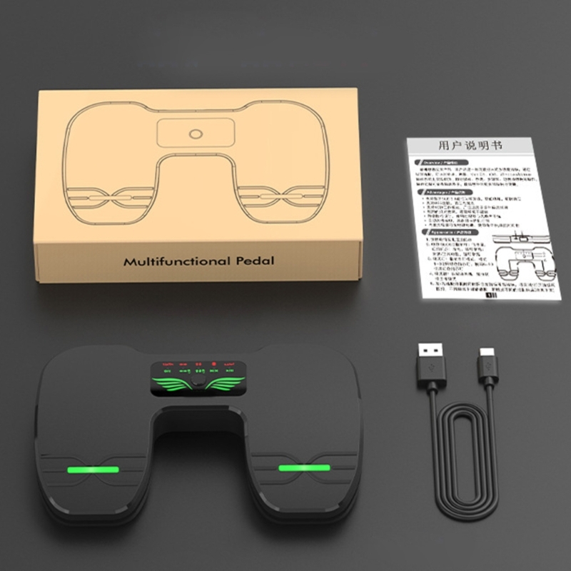 دواسة تحويل صفحة لاسلكية ، قاب - مراجعة Usb Foot Pedal Gaming وسعره