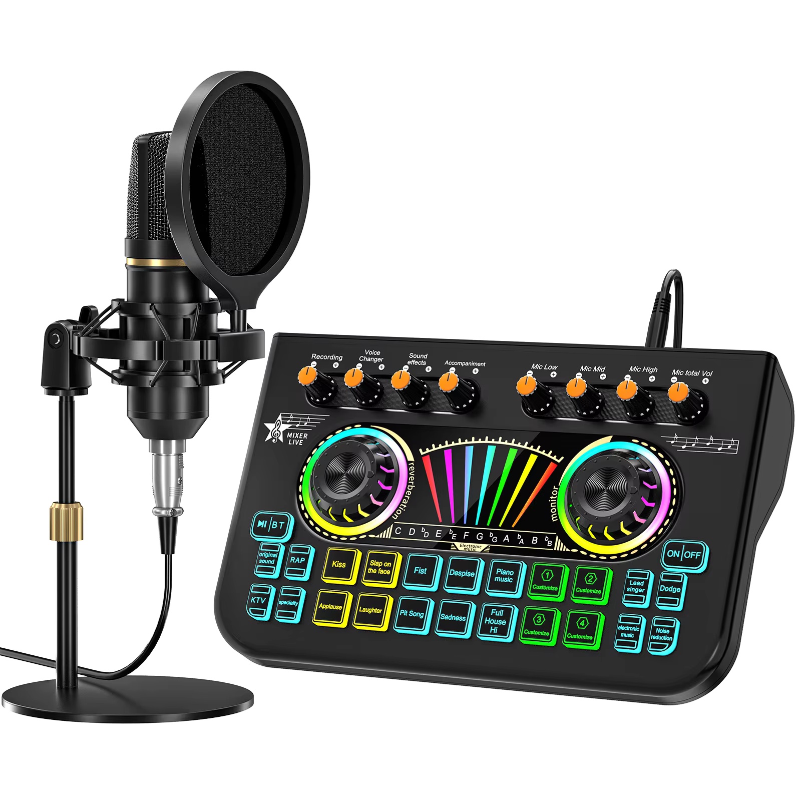 طقم ميكروفون بودكاست Tenlamp X - مراجعة Gaming Microphone وسعره